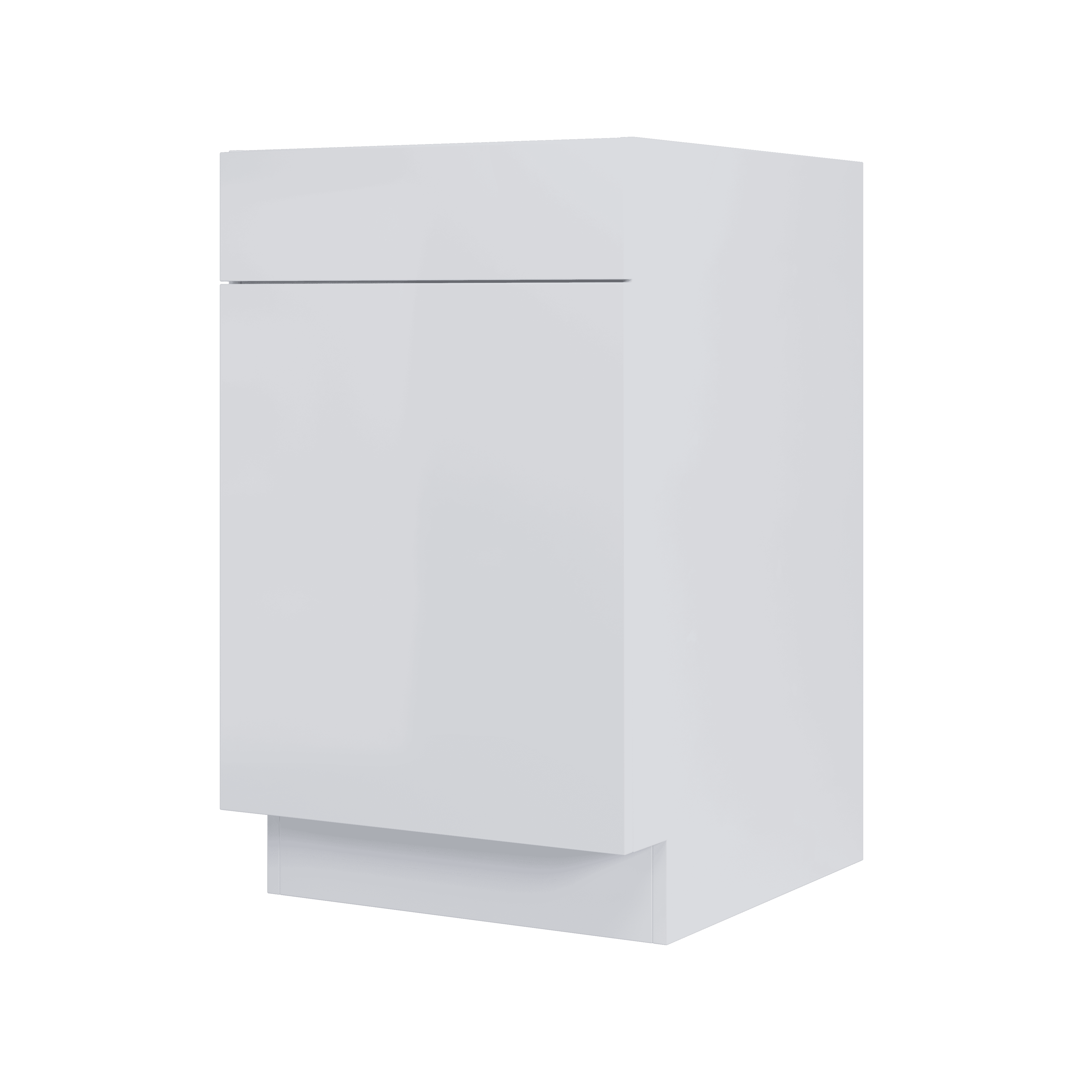 Glacial White Euro Cabinets