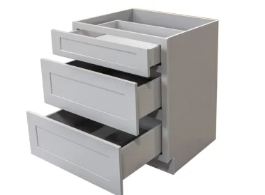 34.5''+H+Gray+Plywood+Standard+Base+Cabinet+Ready-to-Assemble