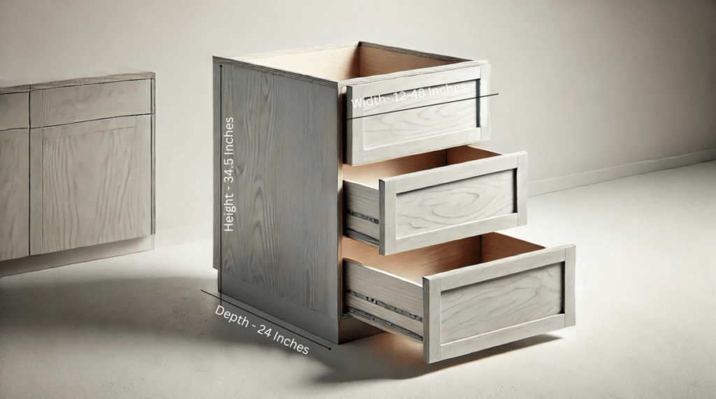 base cabinet standard dimensions