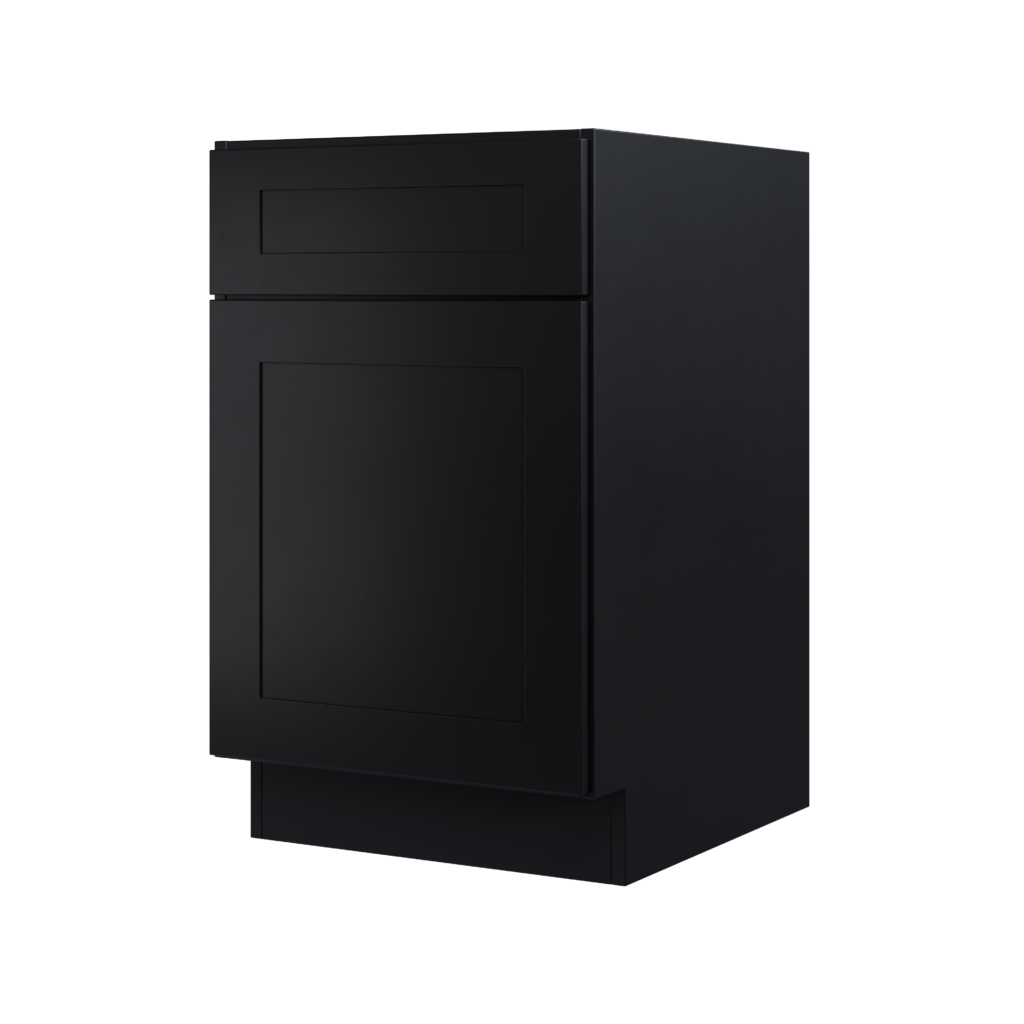 Onyx Black Shaker Cabinets