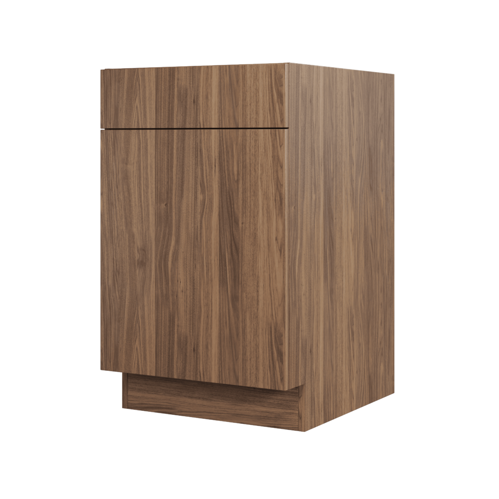 Natural Walnut Euro Cabinets