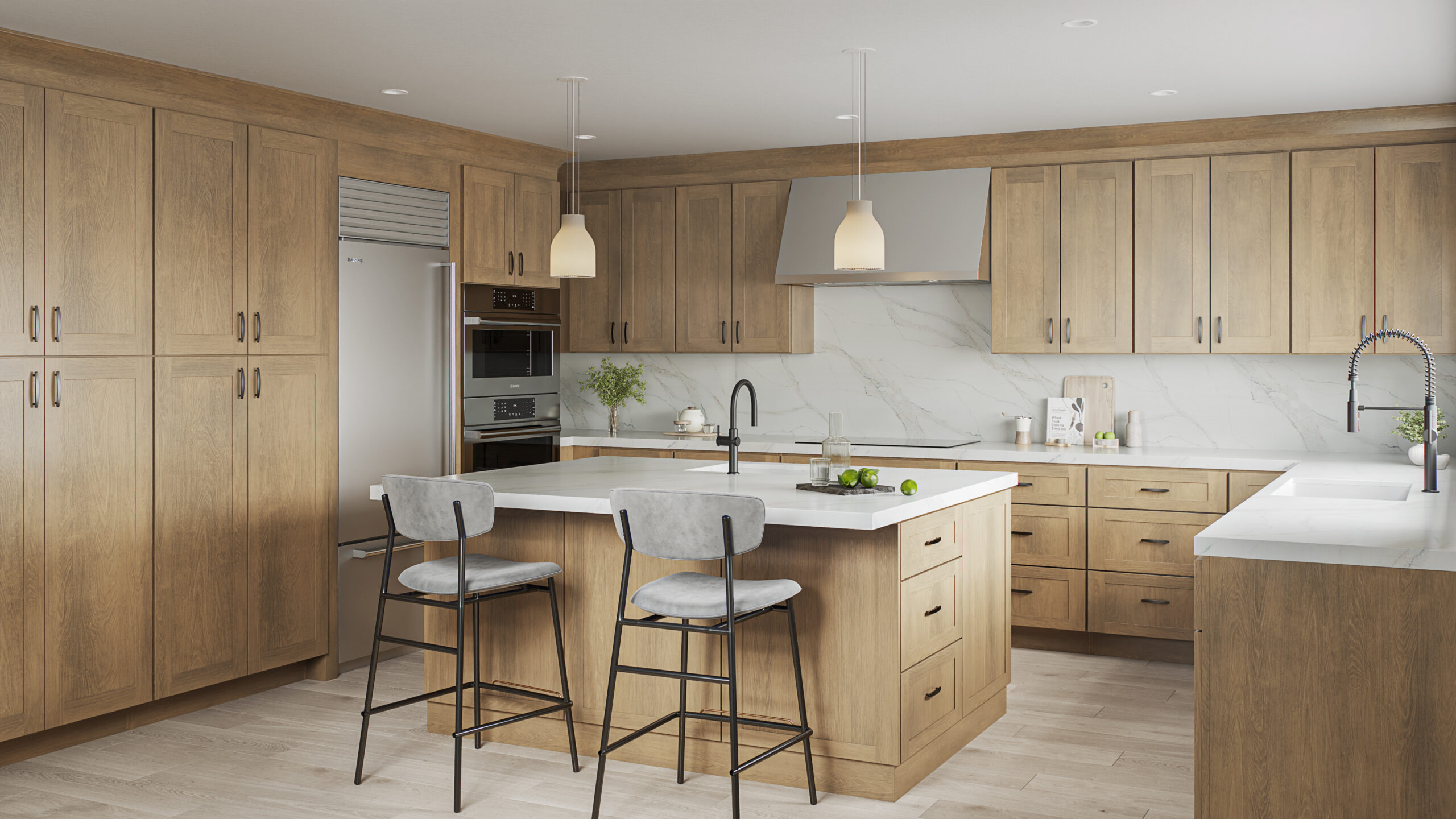 luxe shaker cabinets