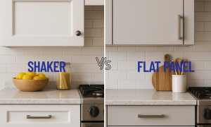 Shaker Cabinets vs. Flat Panel – What are the Main Differences?