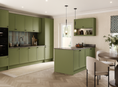 nano green cabinets